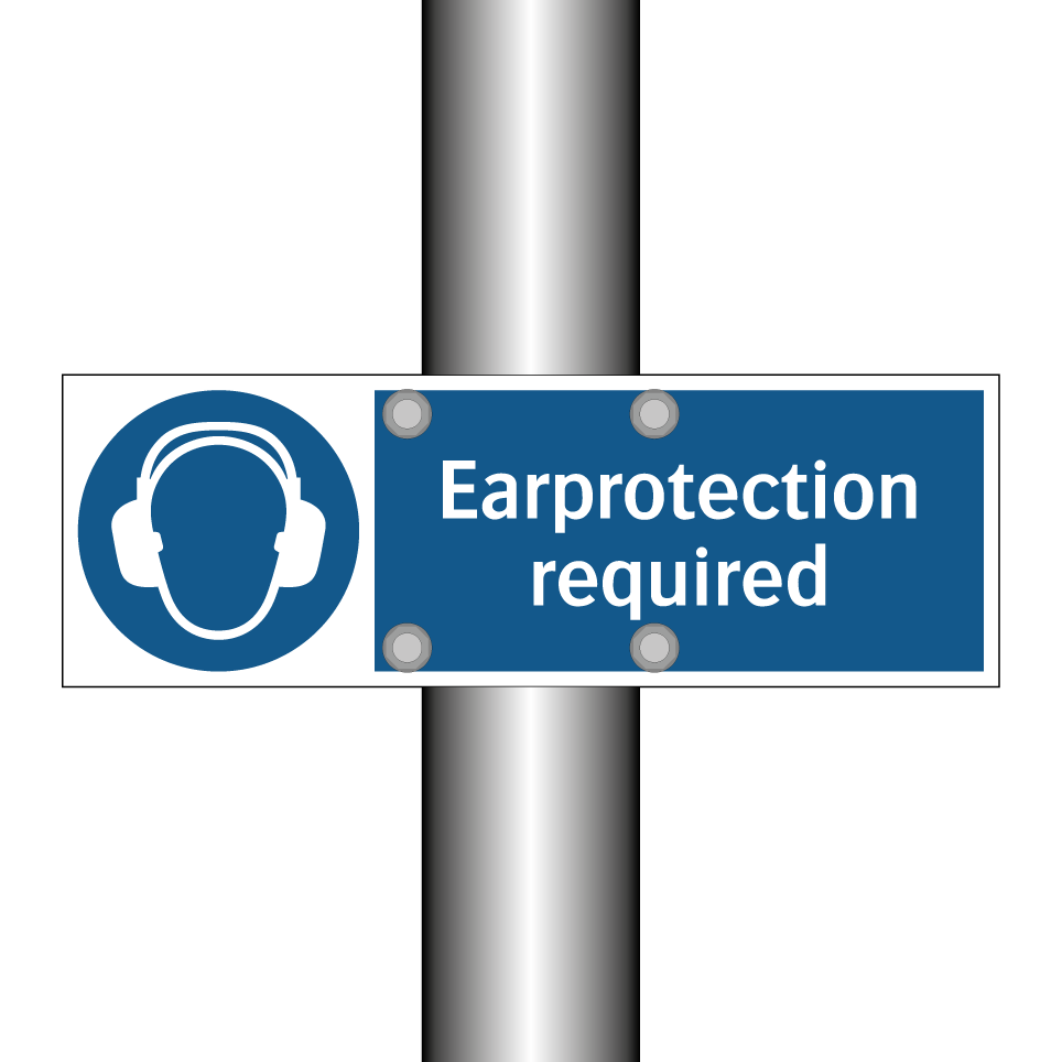 Earprotection required