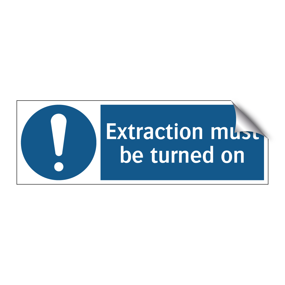 Extraction must be turned on