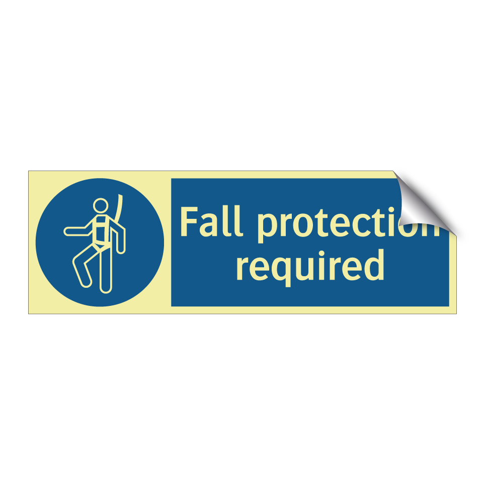 Fall protection required