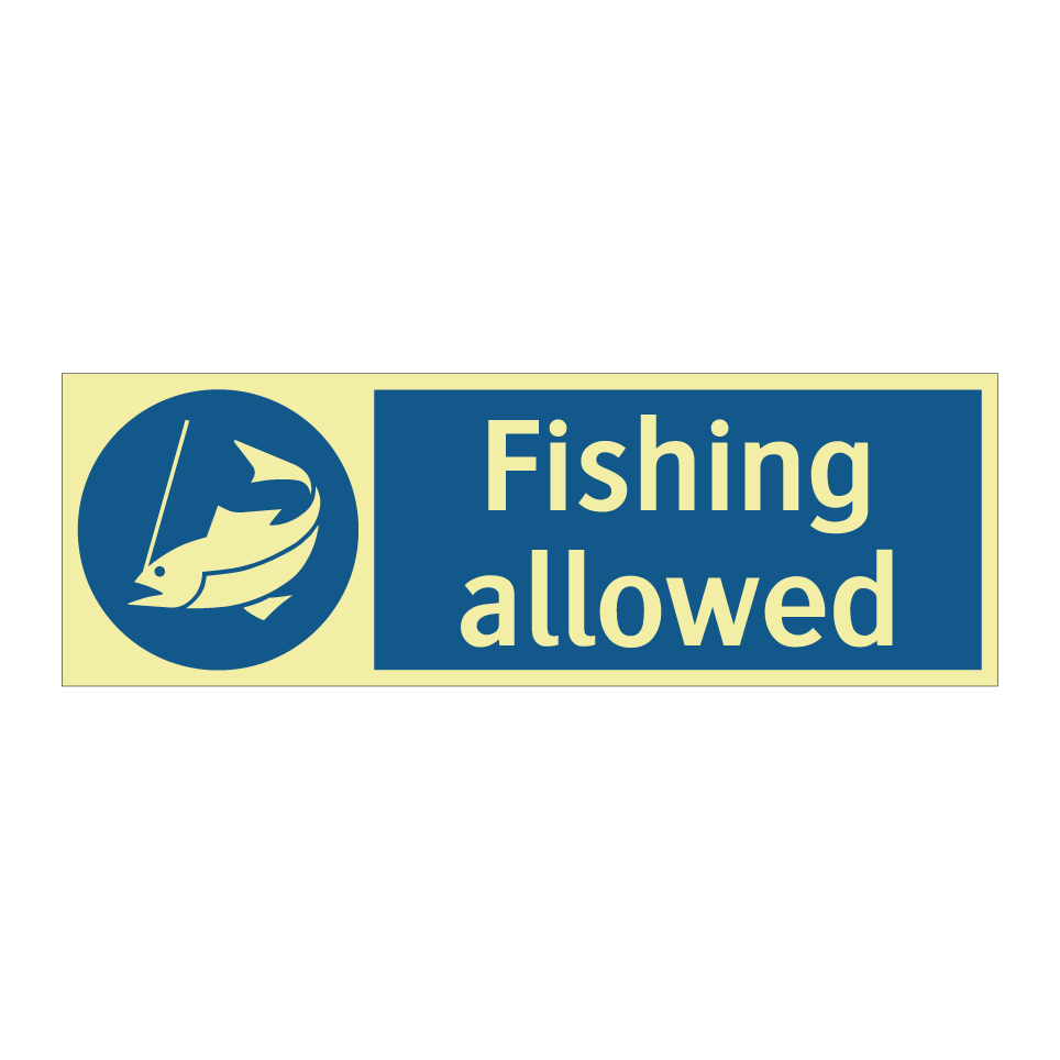 Fishing allowed