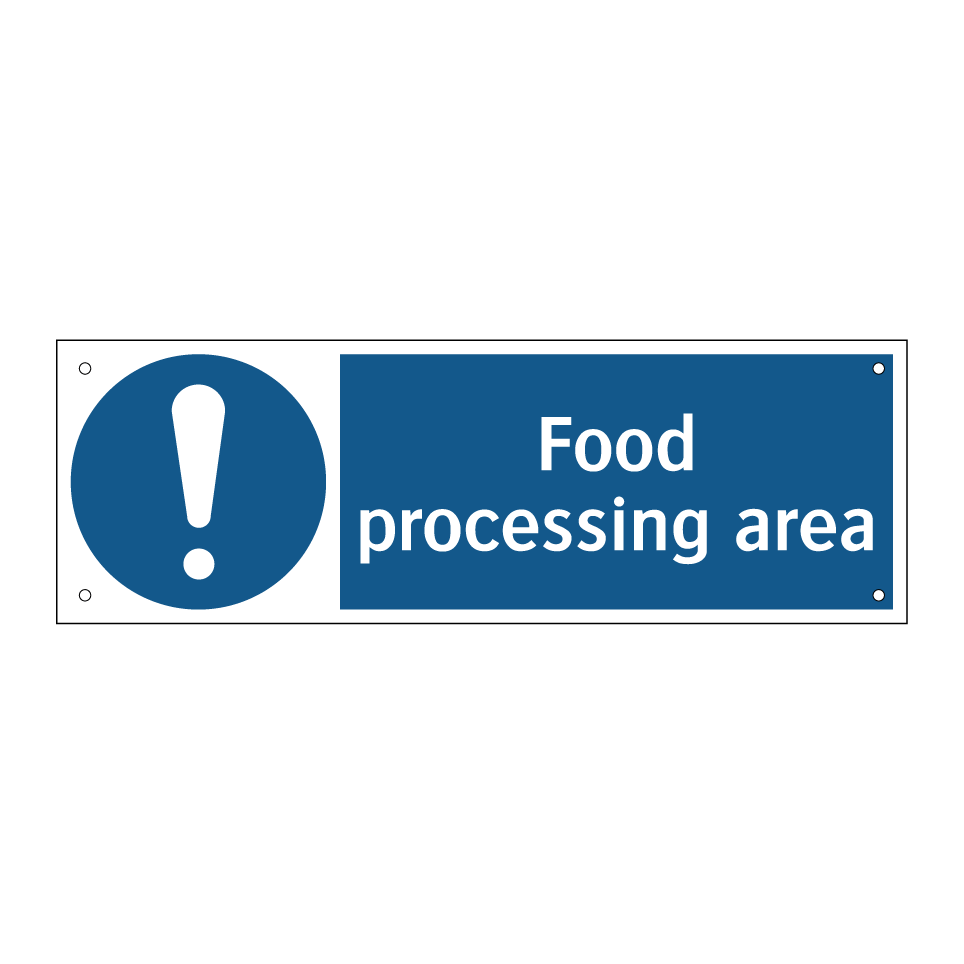 Food processing area