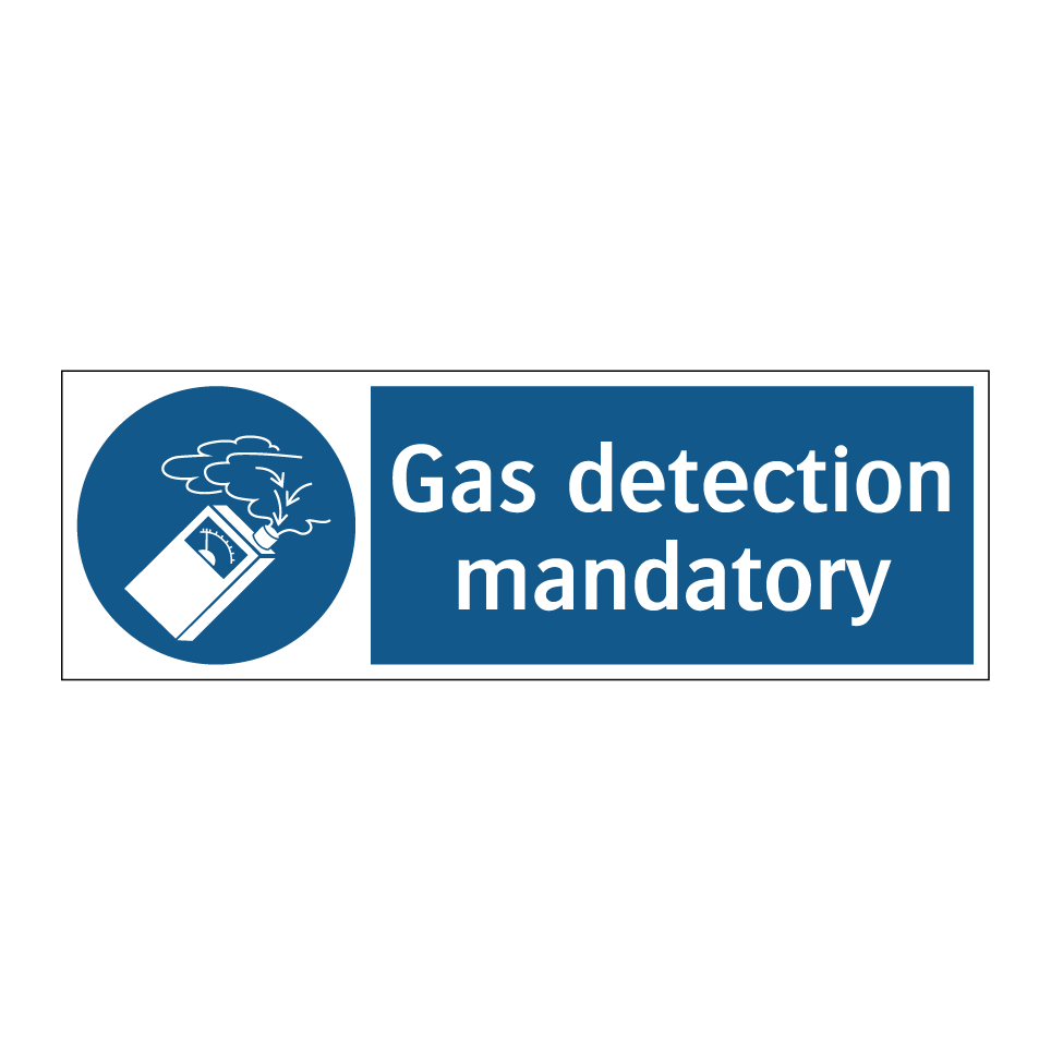 Gas detection mandatory