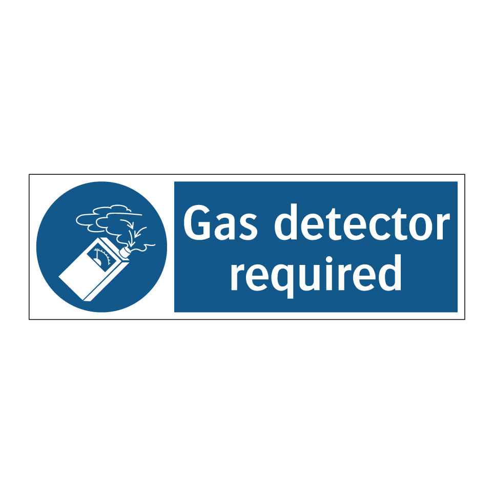 Gas detector required