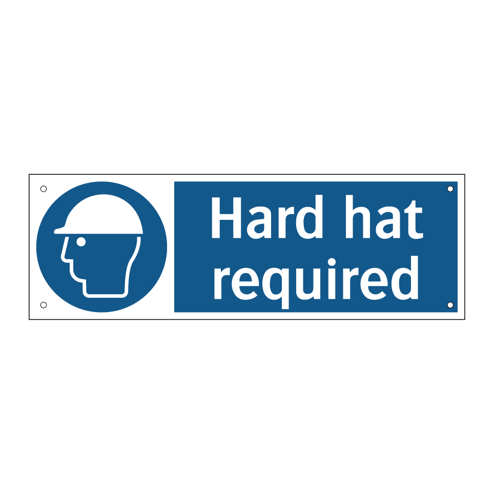 Hard hat required