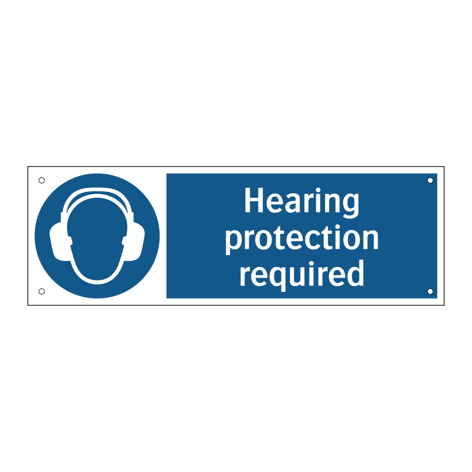 Hearing protection required