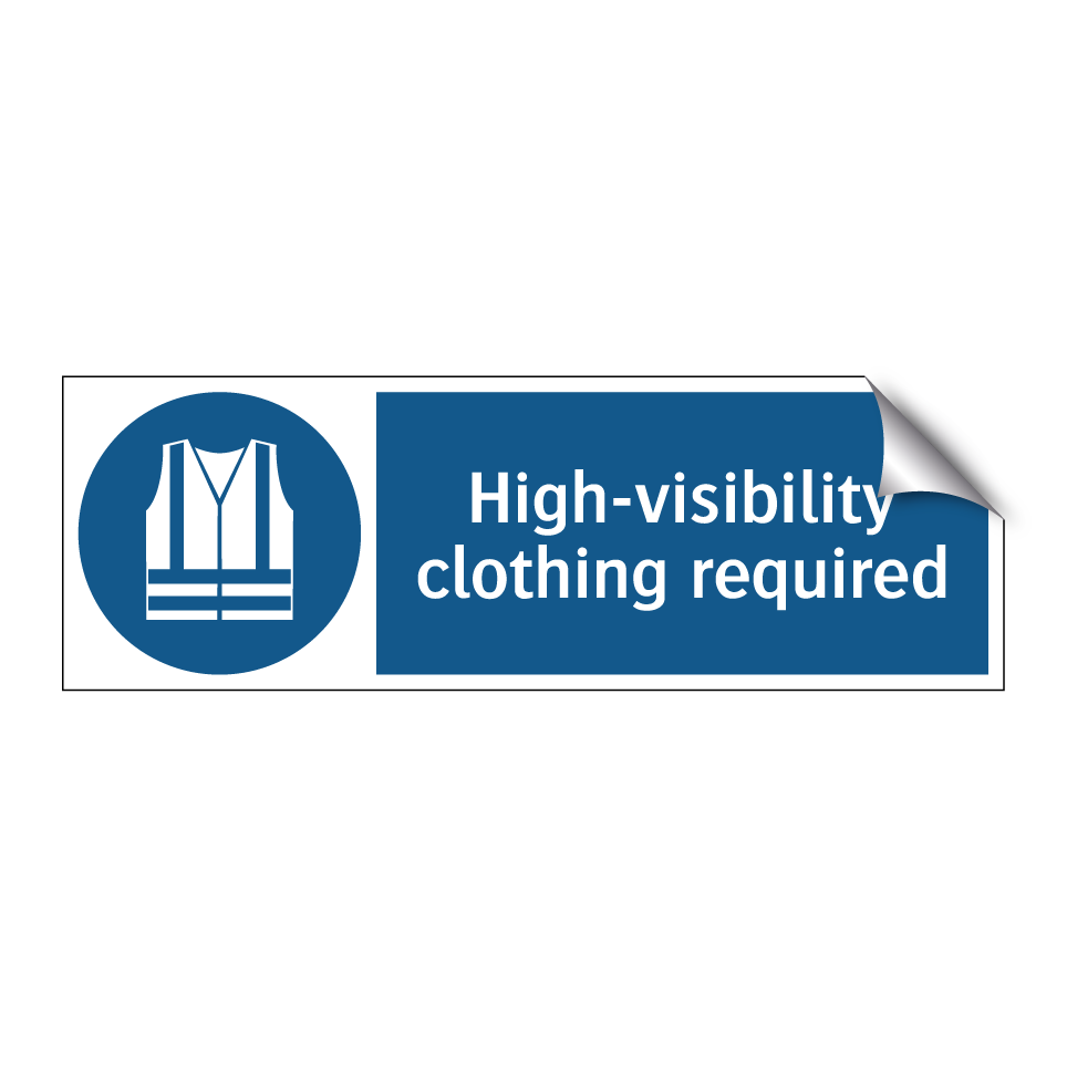 High-visibility clothing required