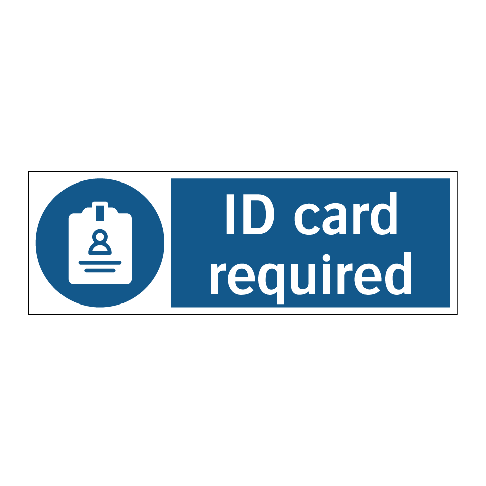 ID card required