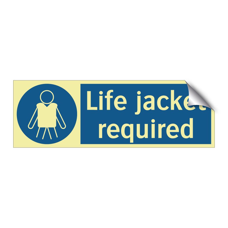 Life jacket required