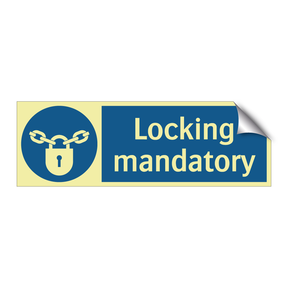 Locking mandatory