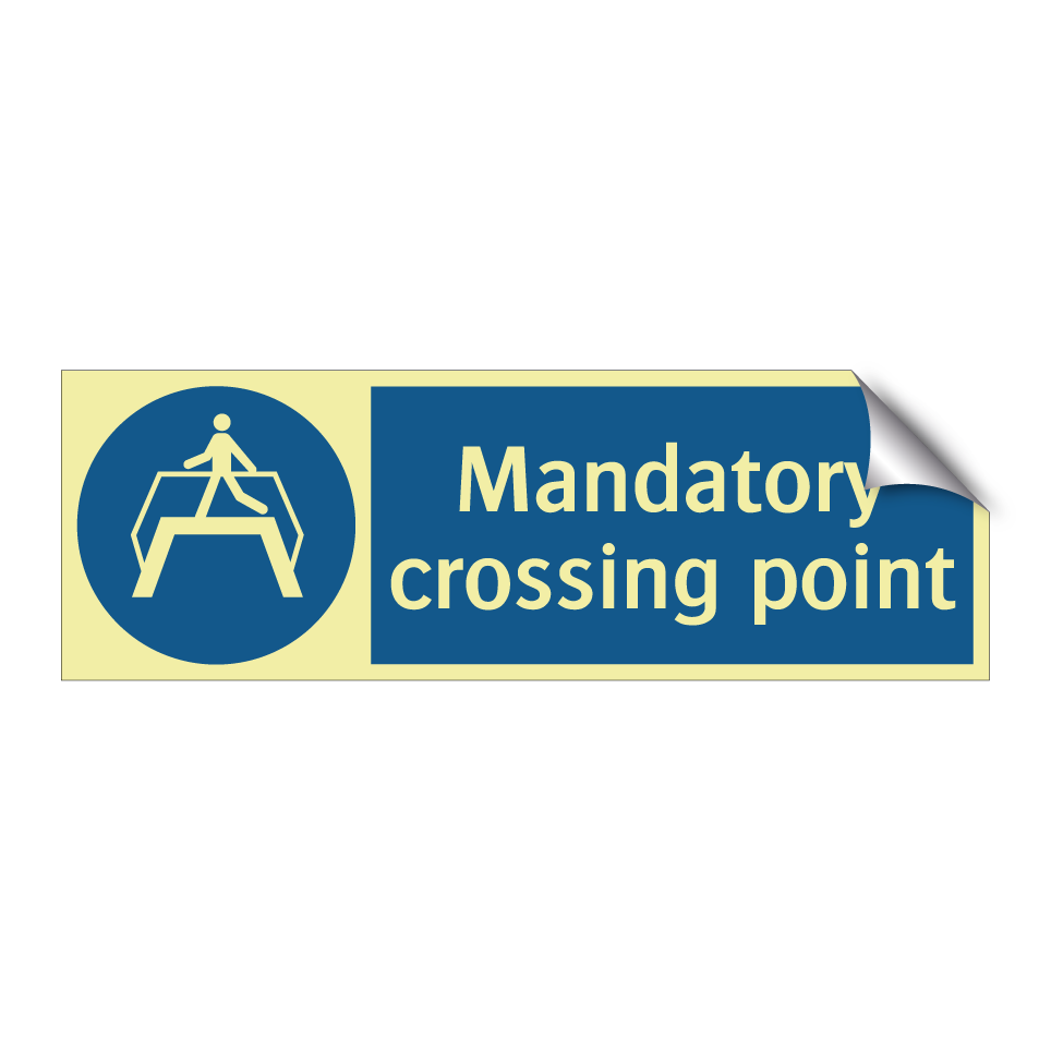 Mandatory crossing point