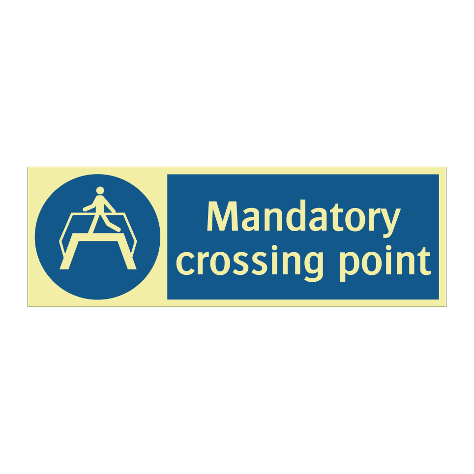 Mandatory crossing point