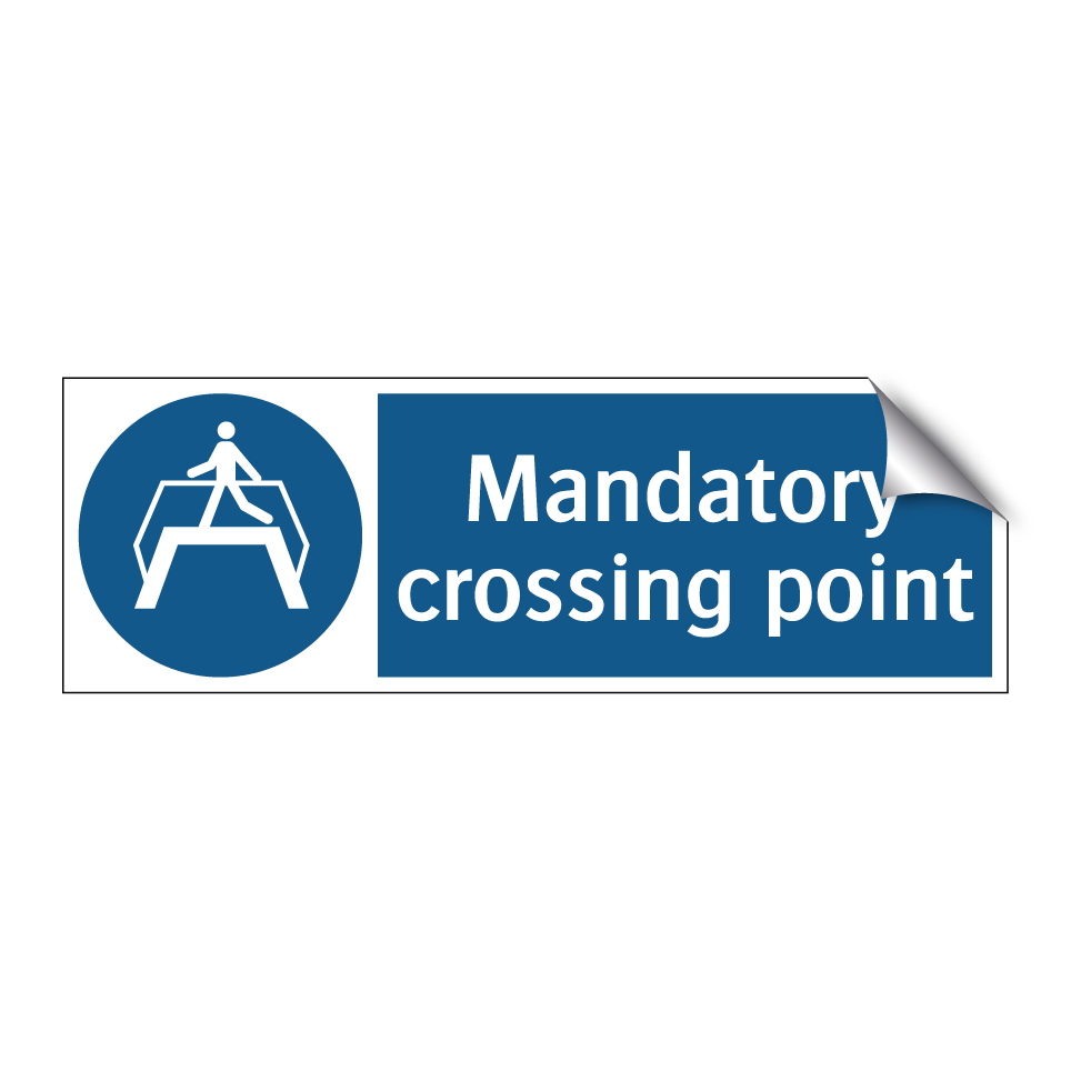 Mandatory crossing point