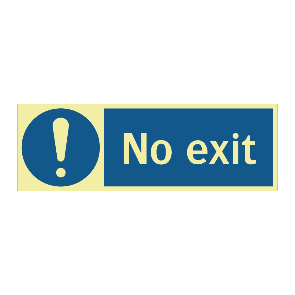 No exit
