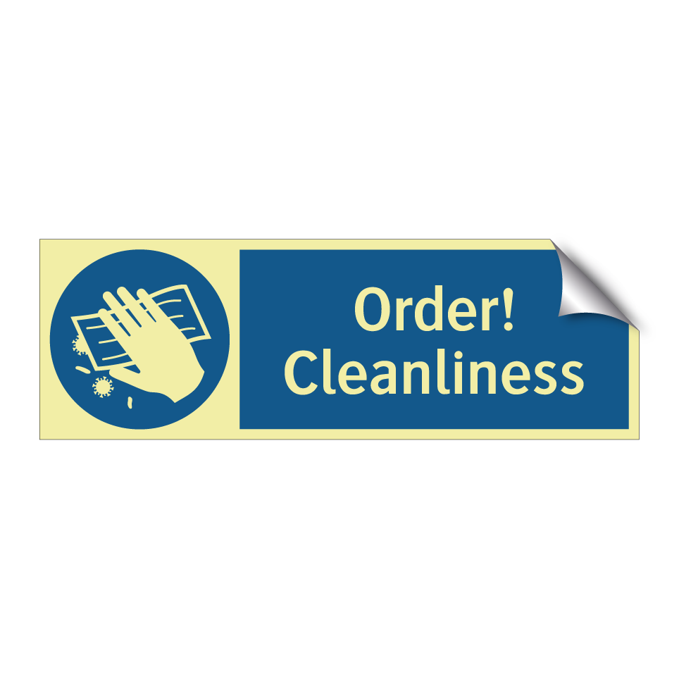 Order! Cleanliness