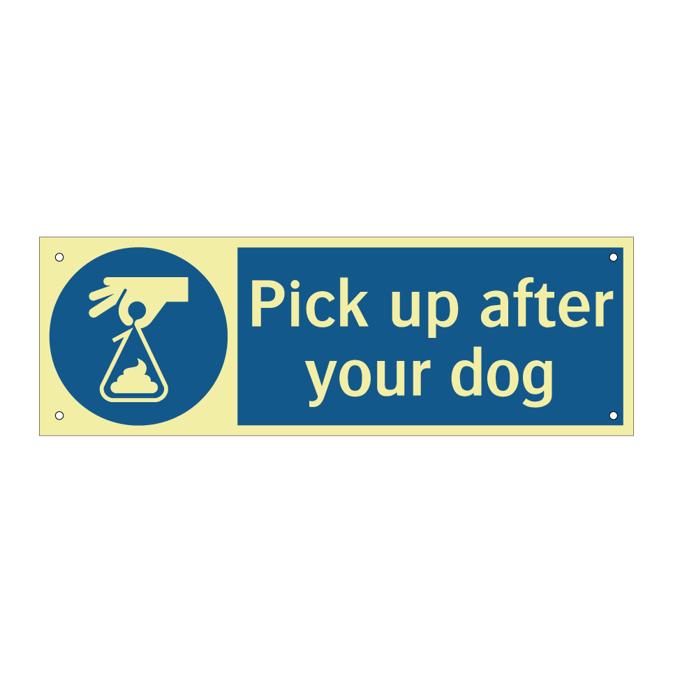 Pick up after your dog
