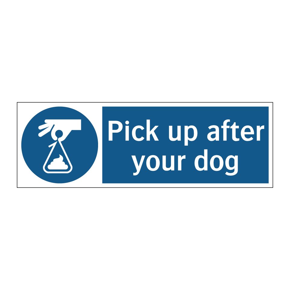 Pick up after your dog
