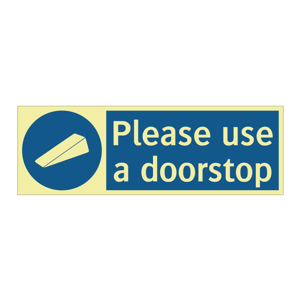 Please use a doorstop