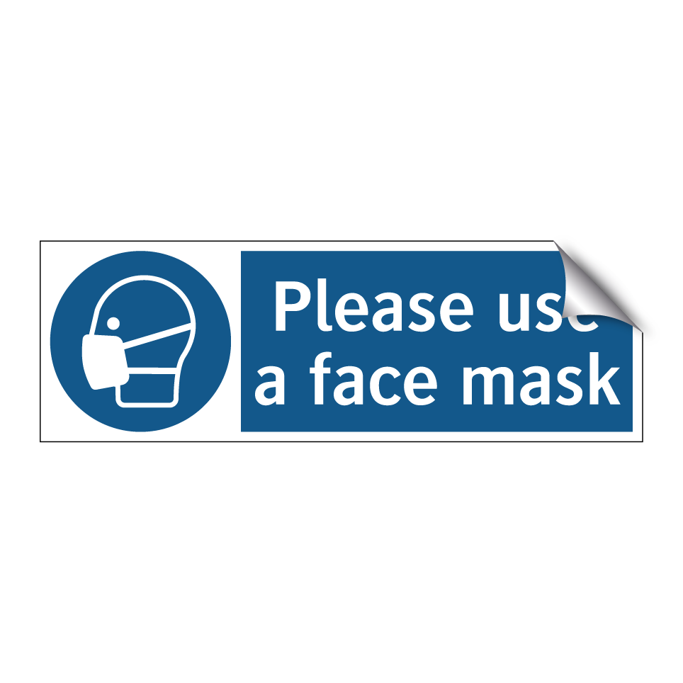 Please use a face mask