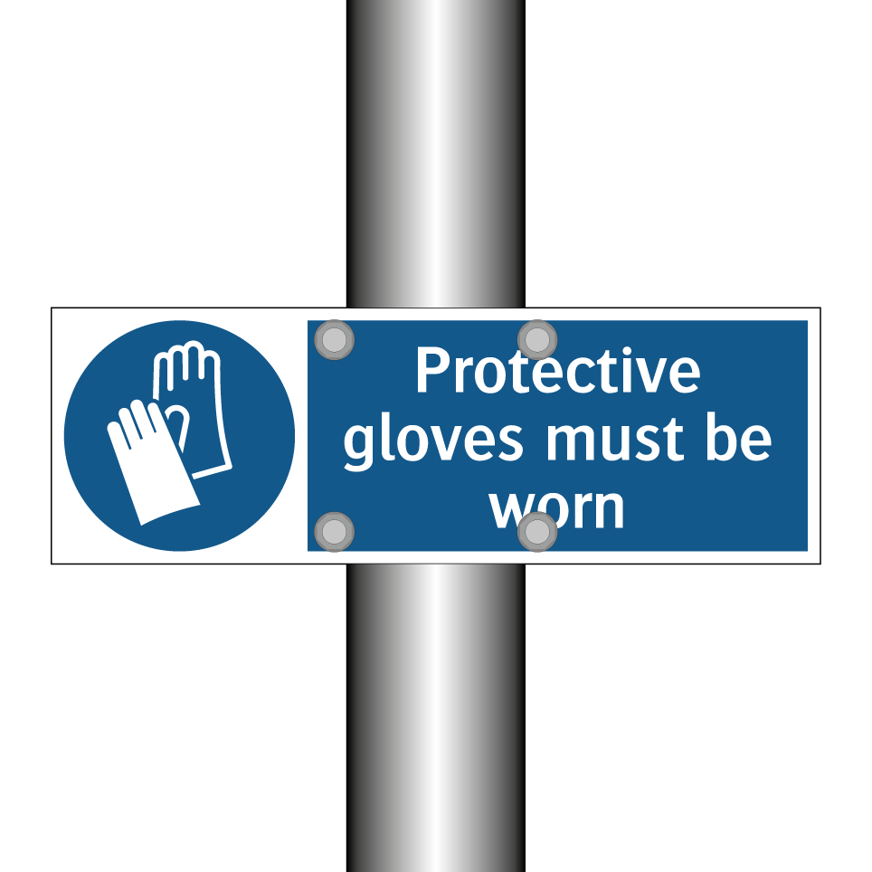 Protective gloves must be worn