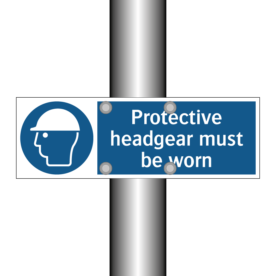 Protective headgear must be worn