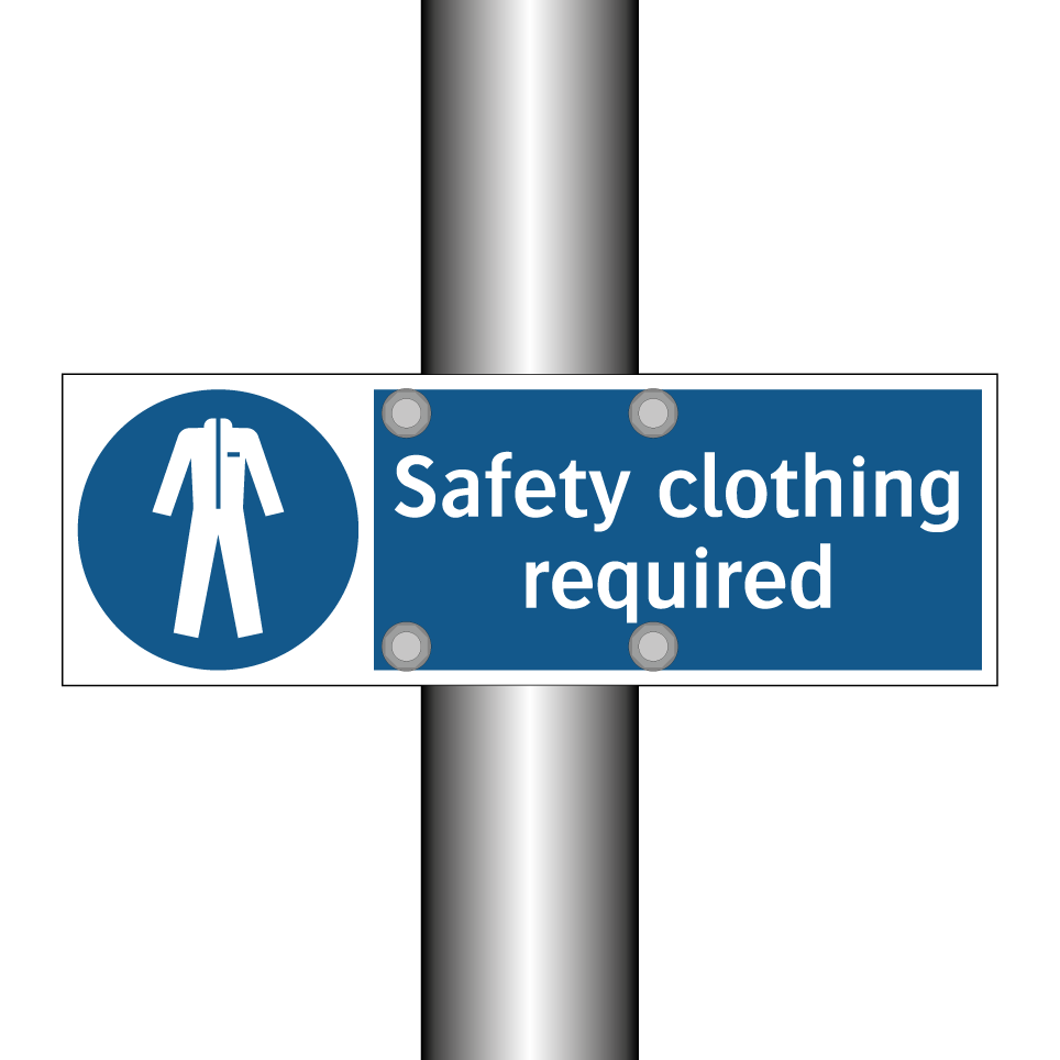 Safety clothing required