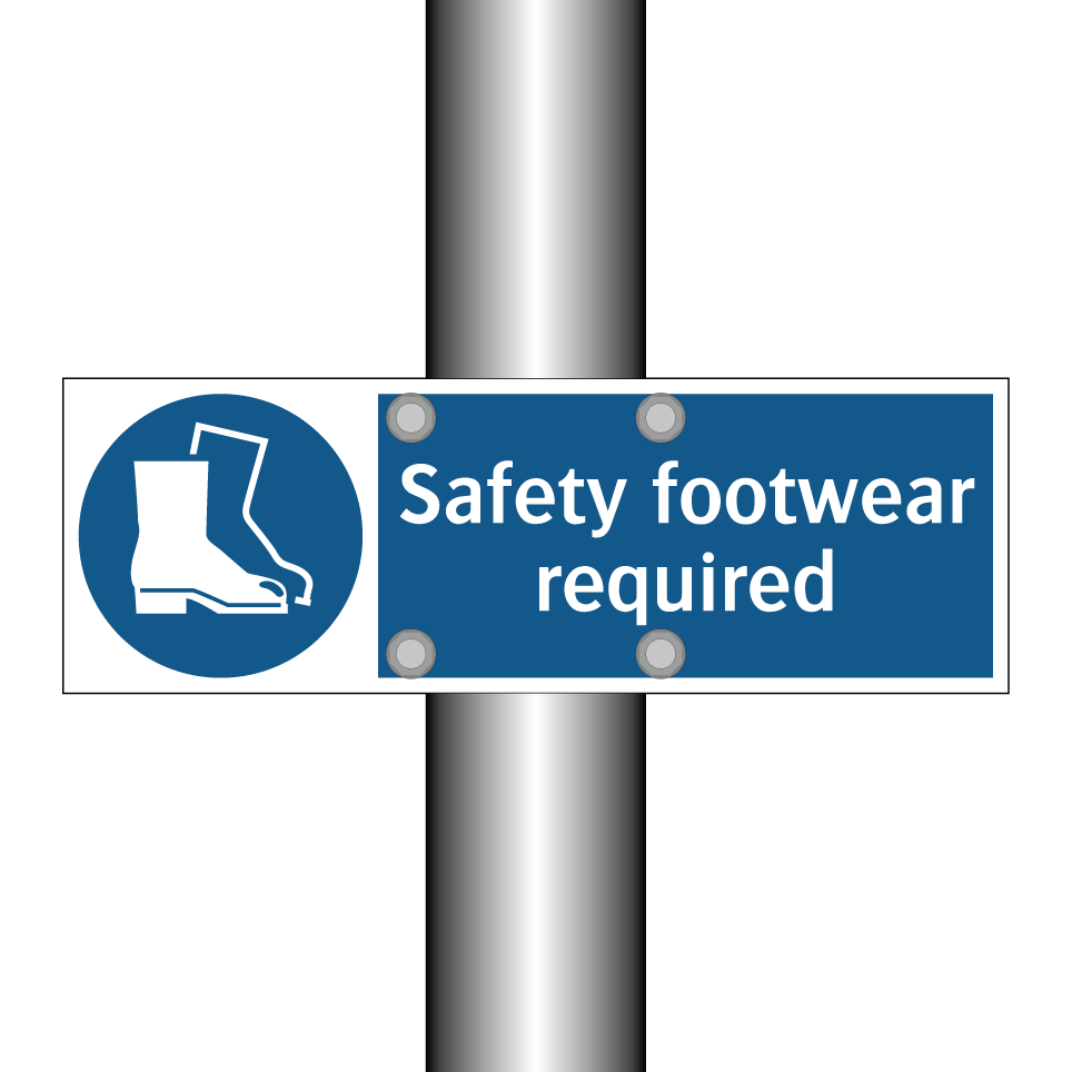 Safety footwear required