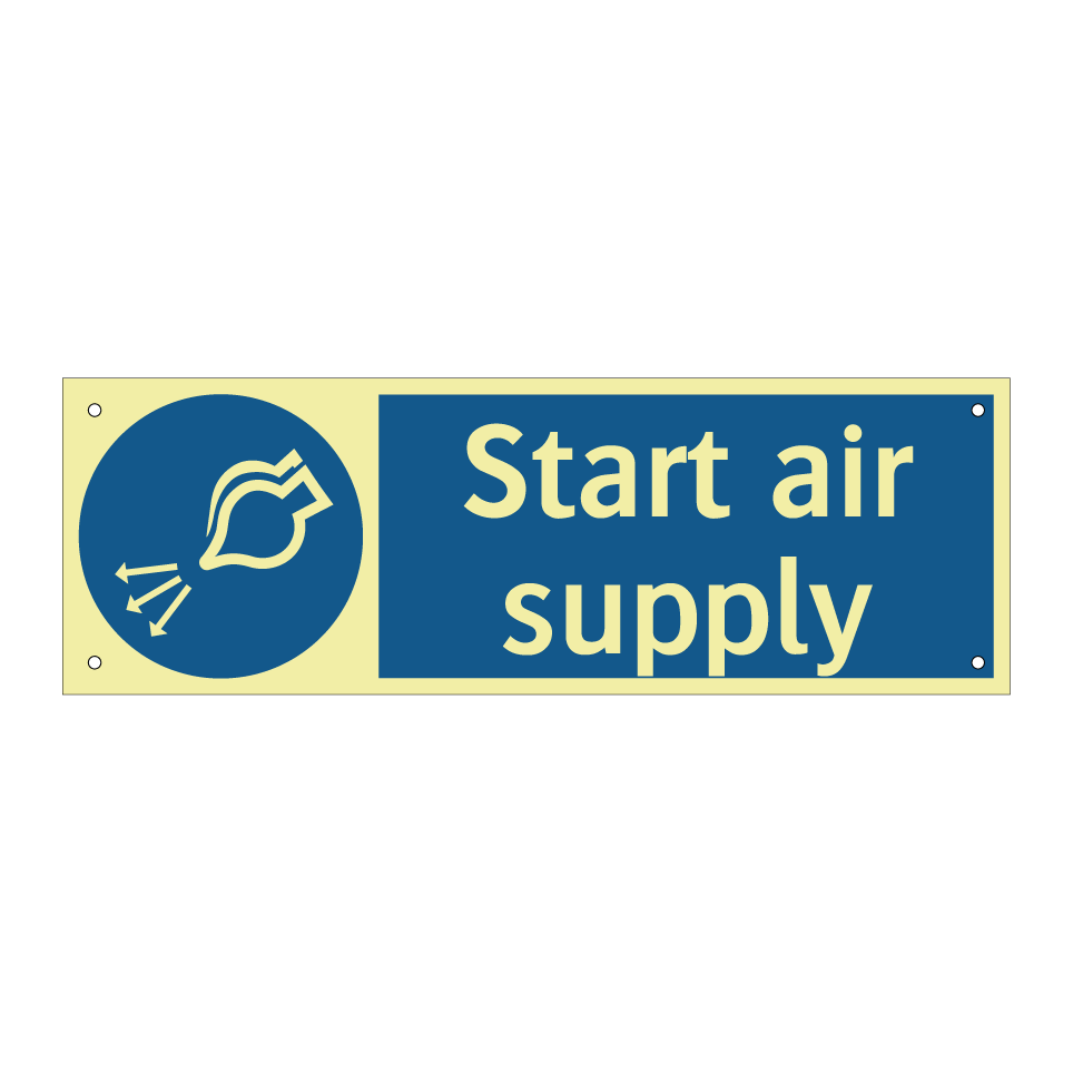 Start air supply