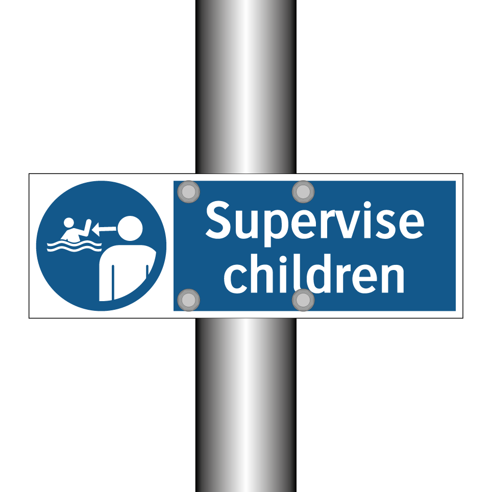 Supervise children