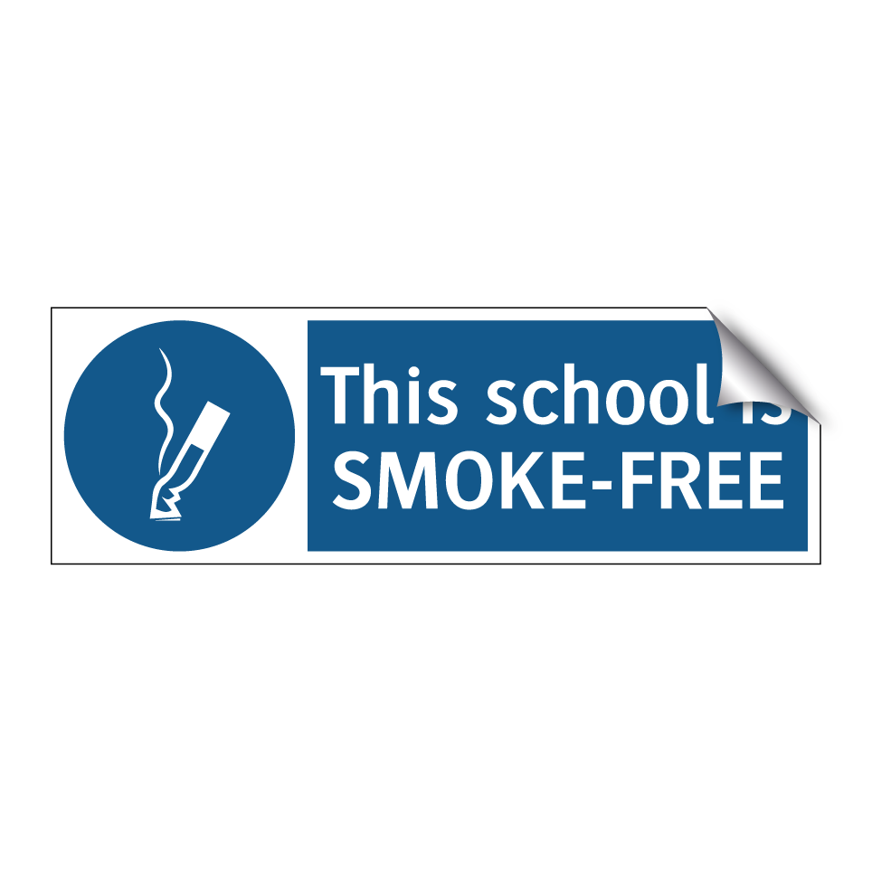 This school is SMOKE-FREE