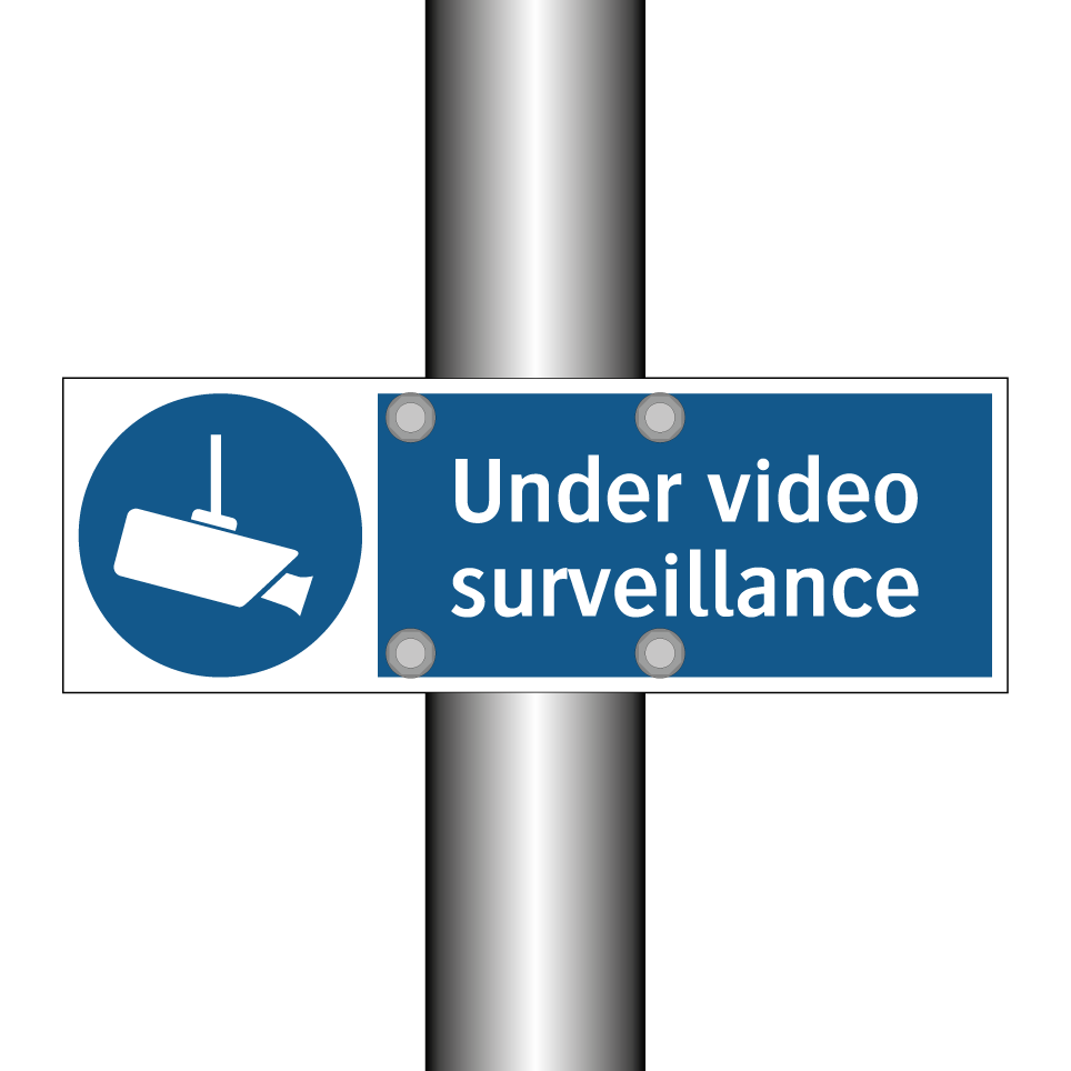 Under video surveillance