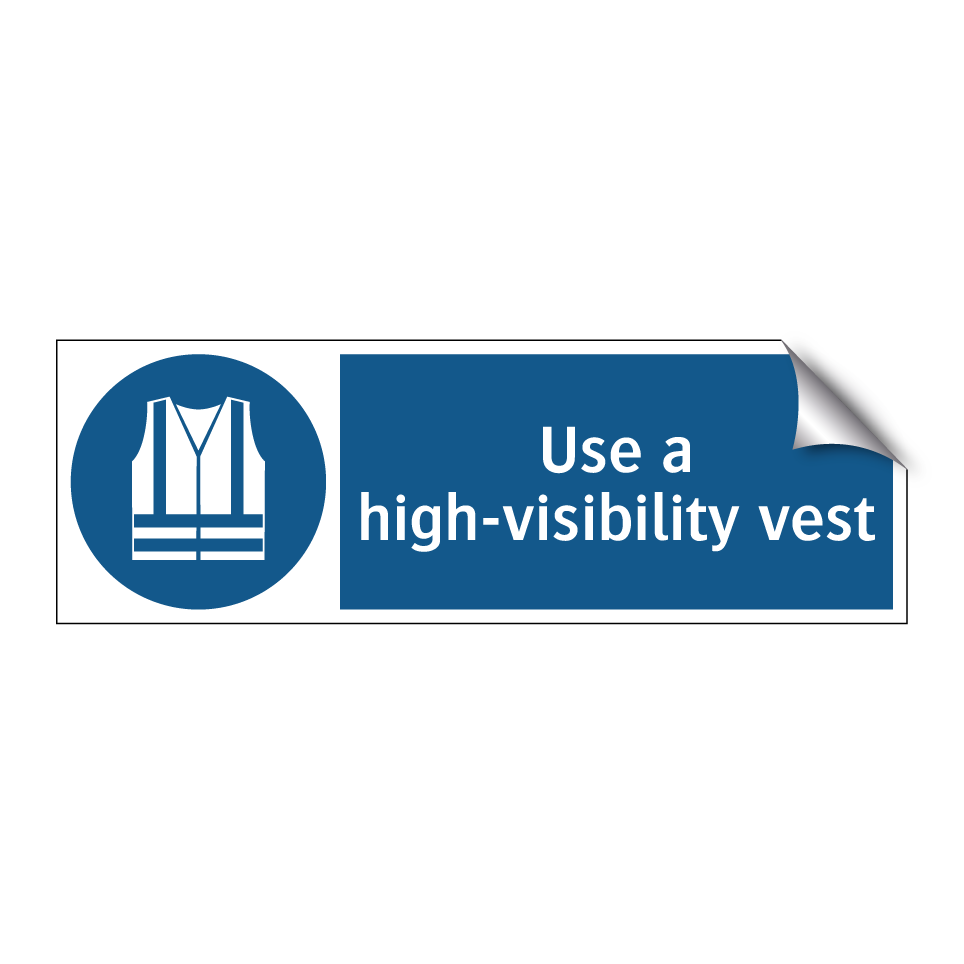 Use a high-visibility vest