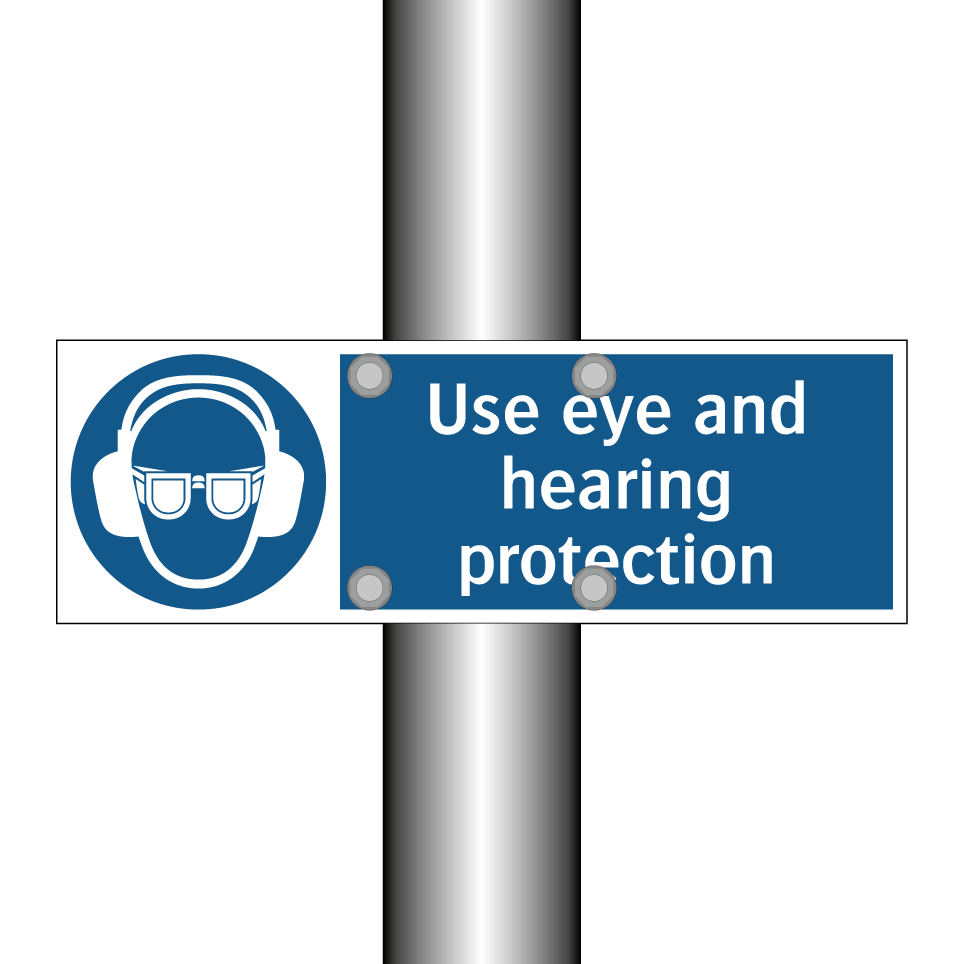 Use eye and hearing protection