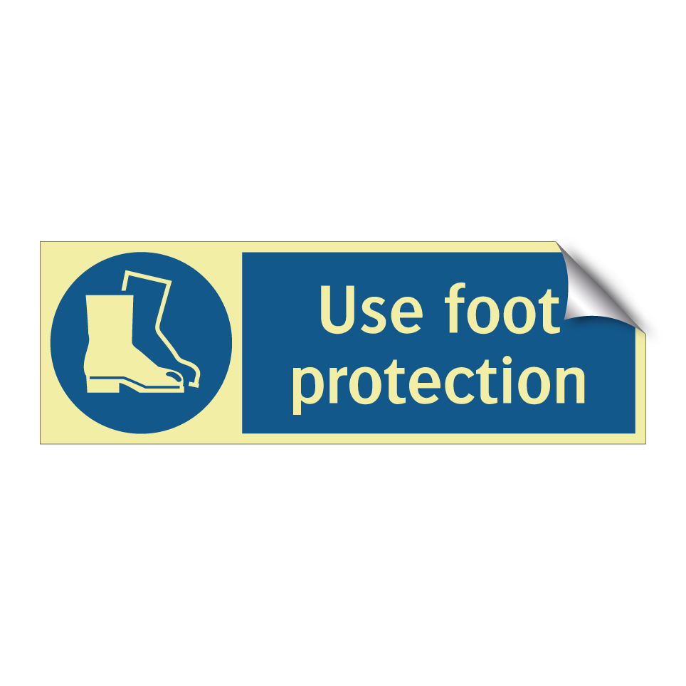 Use foot protection