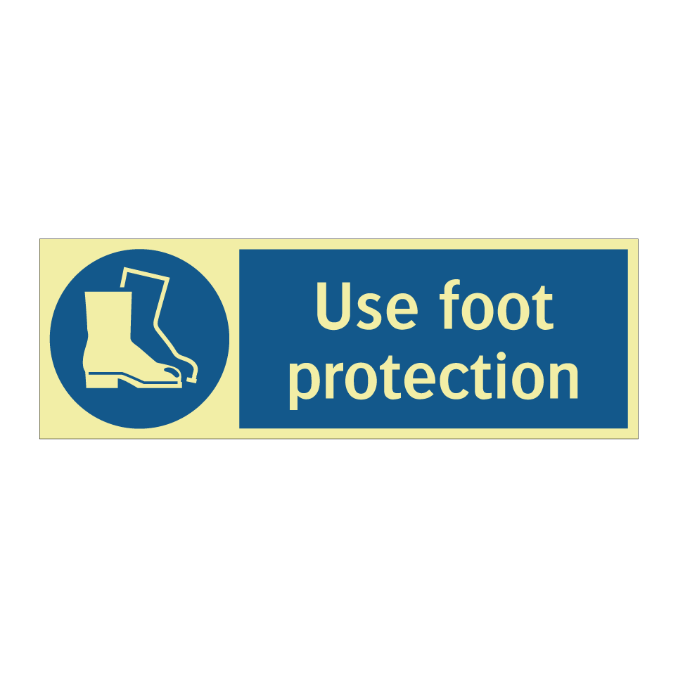 Use foot protection