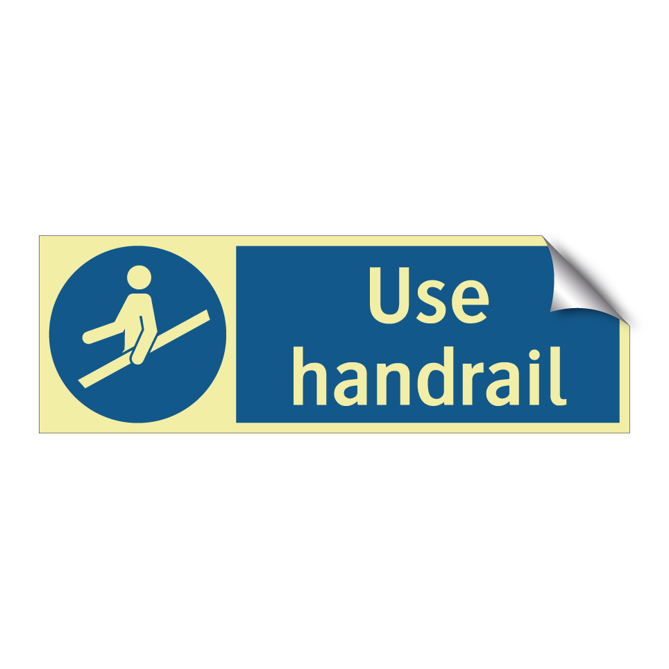 Use handrail