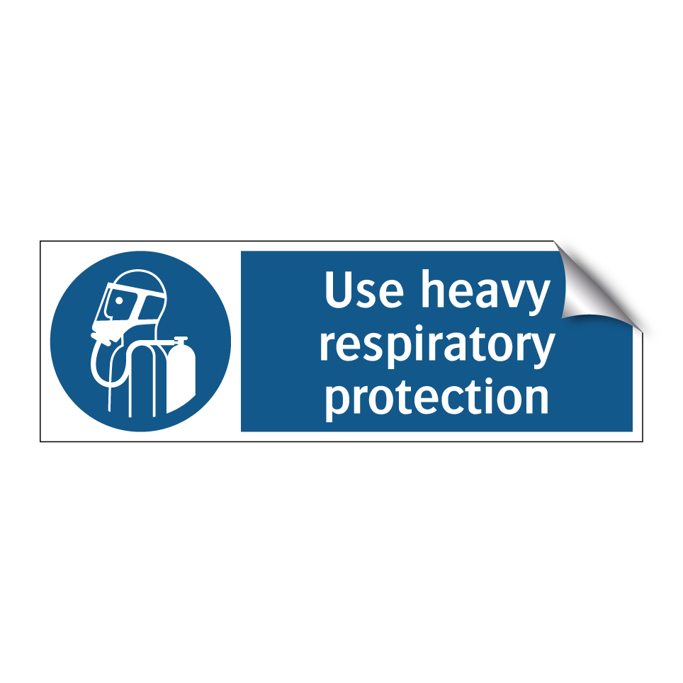 Use heavy respiratory protection