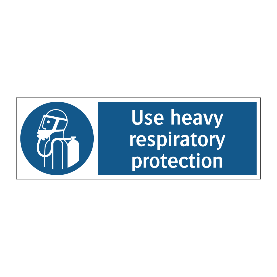 Use heavy respiratory protection
