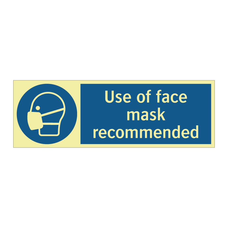 Use of face mask recommended