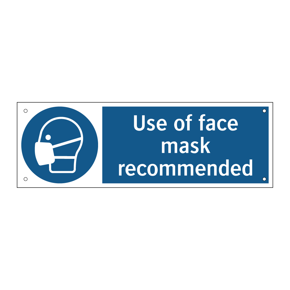 Use of face mask recommended