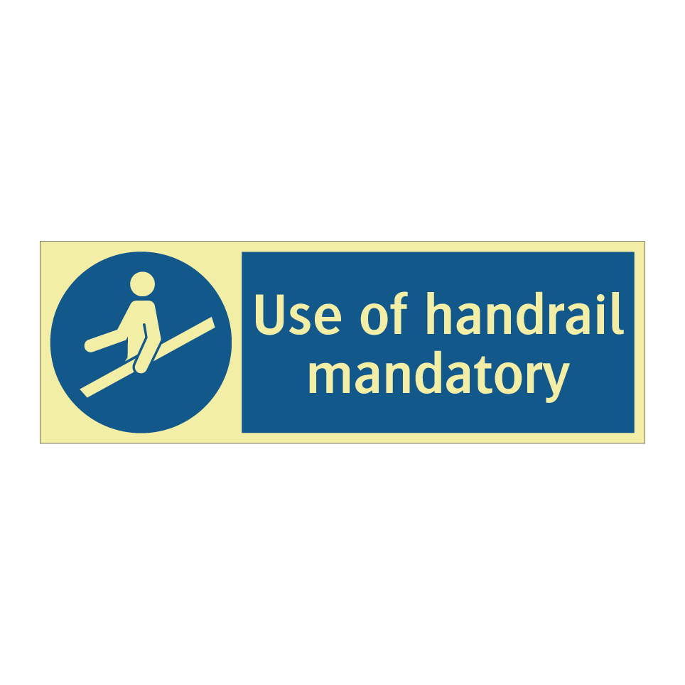 Use of handrail mandatory