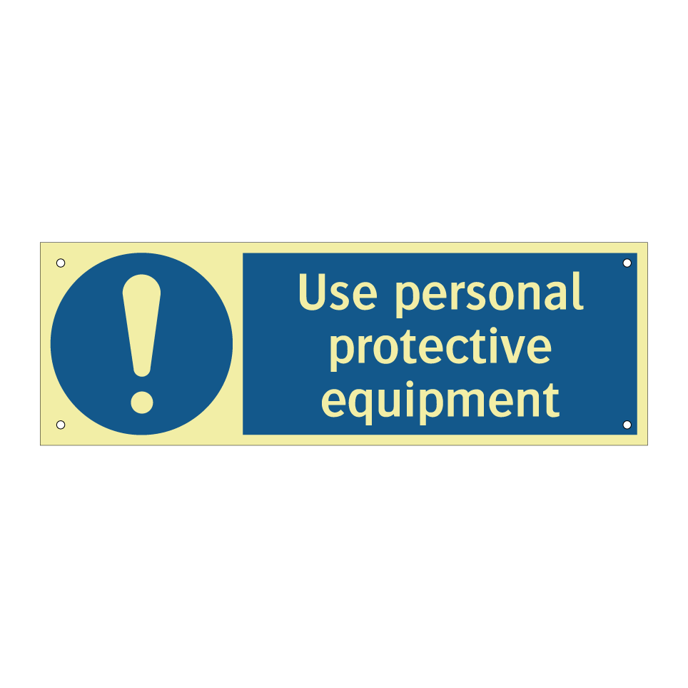 Use personal protective equipment