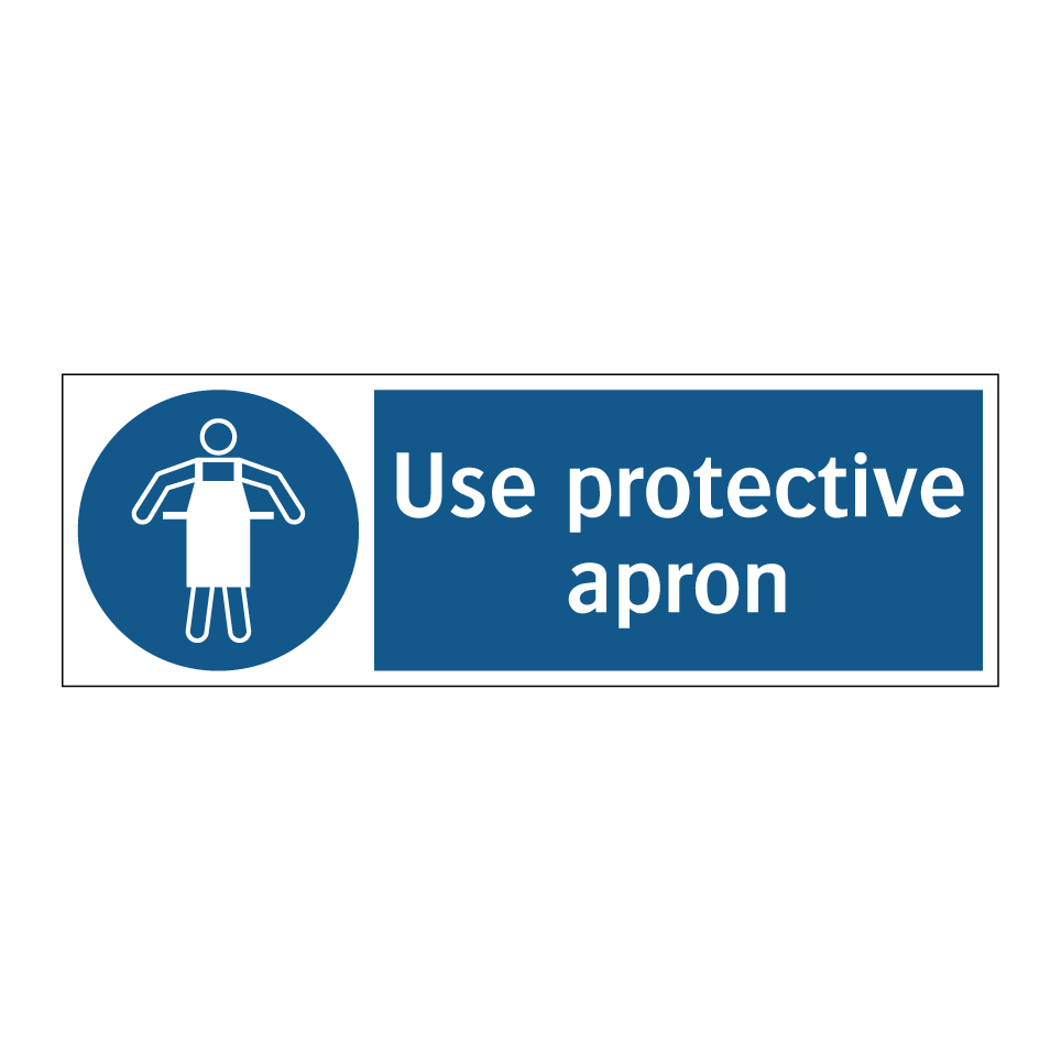 Use protective apron