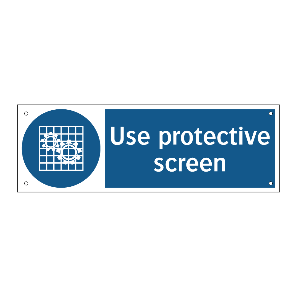 Use protective screen