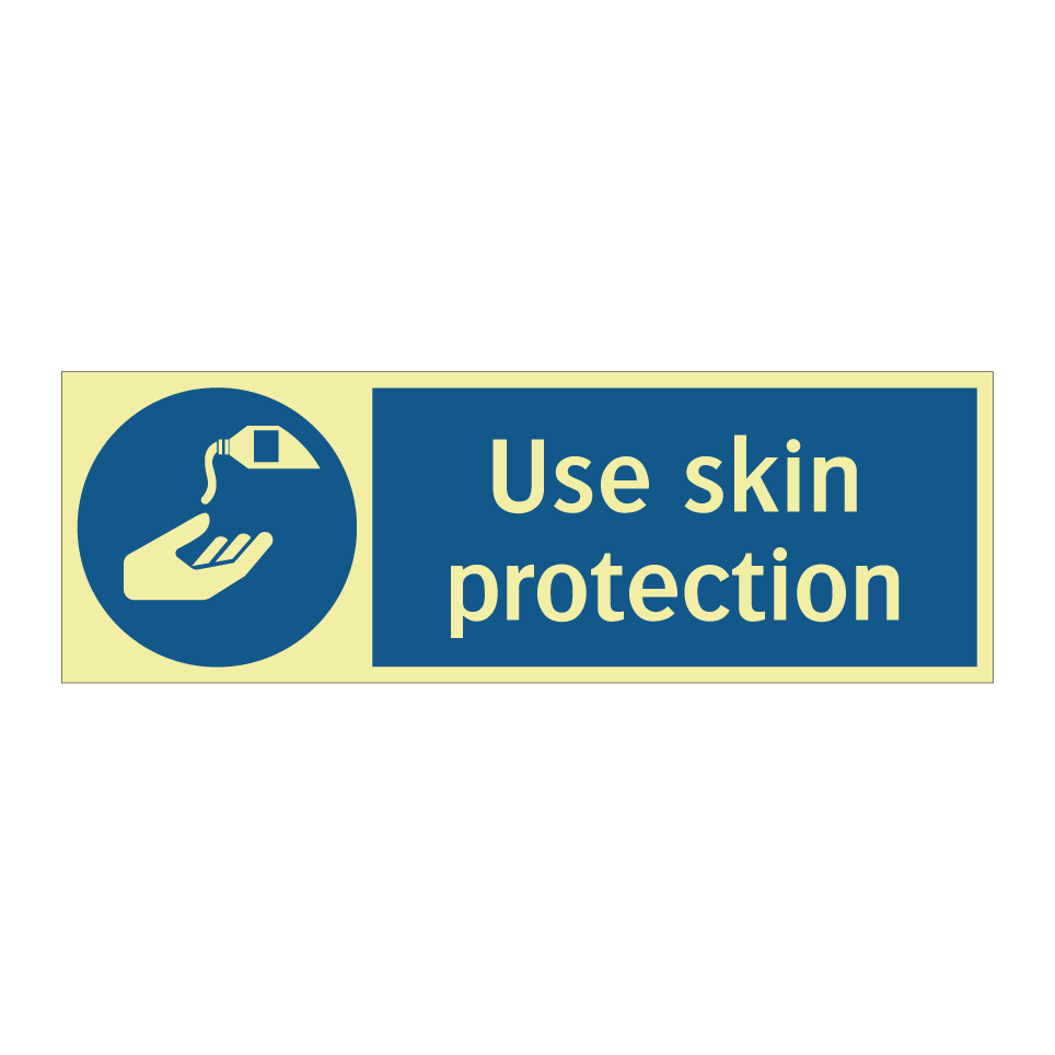 Use skin protection