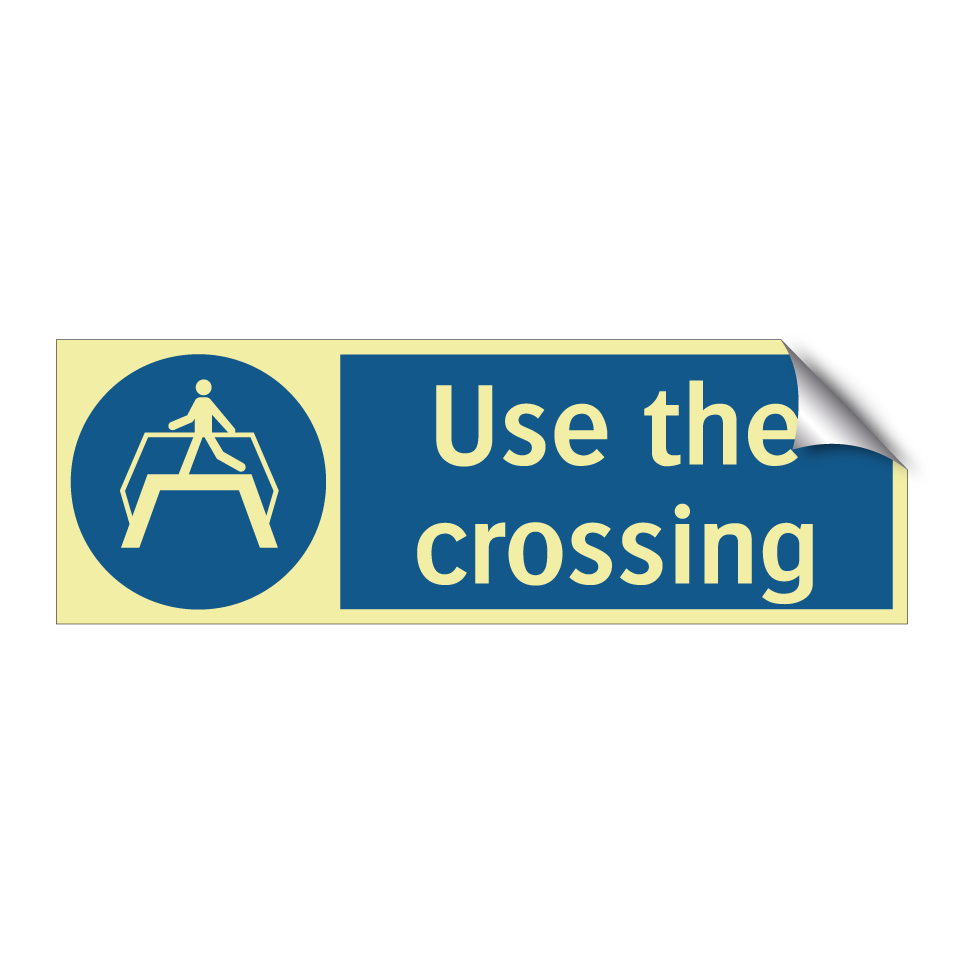 Use the crossing