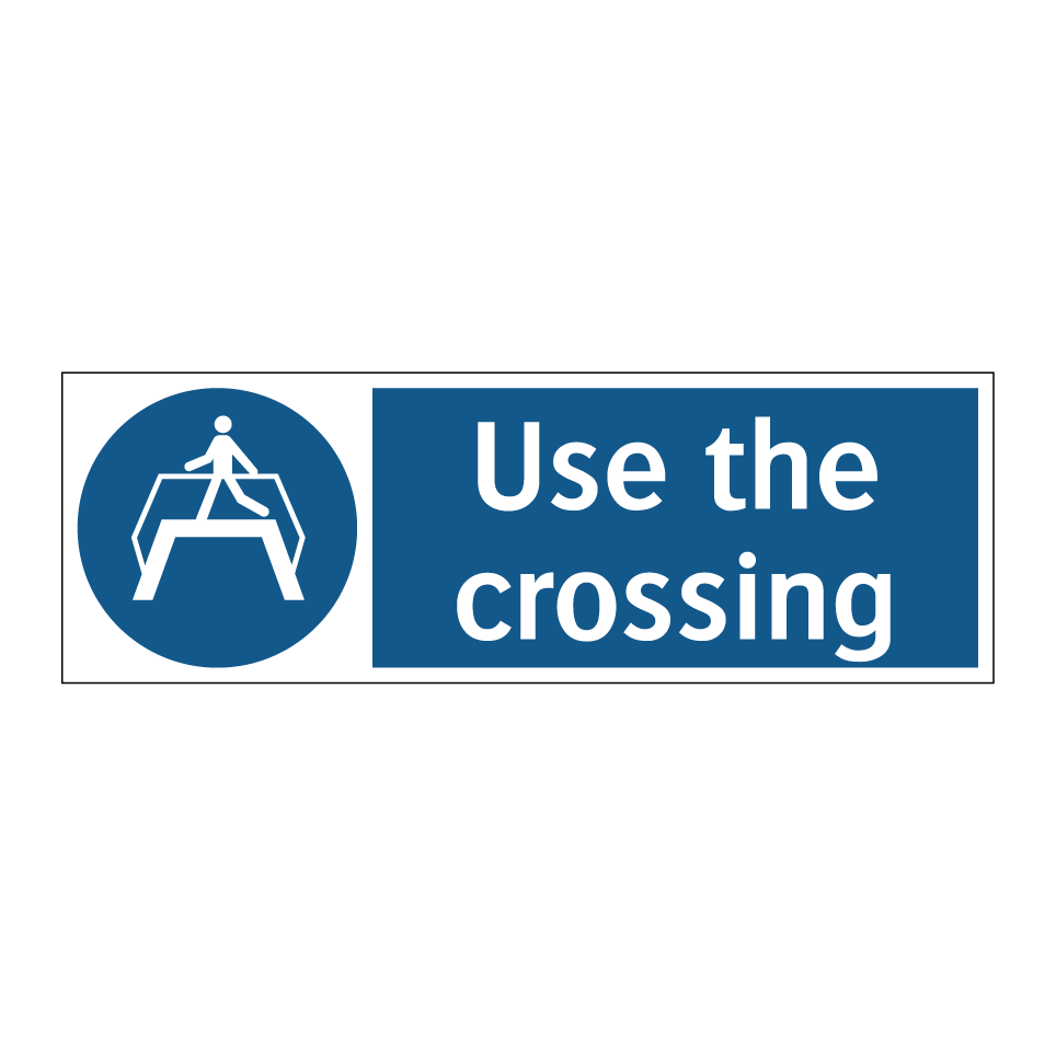 Use the crossing