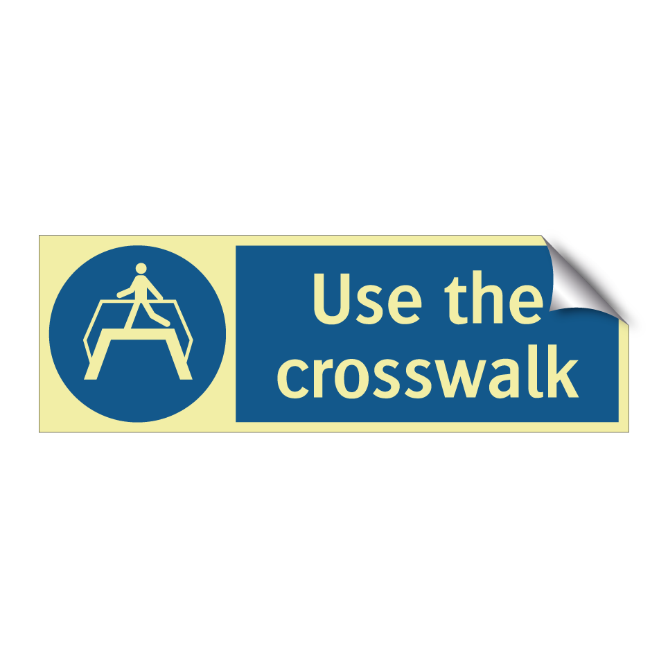 Use the crosswalk