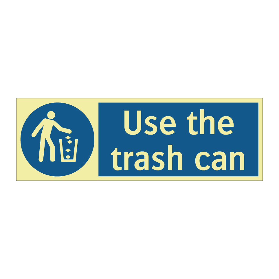 Use the trash can