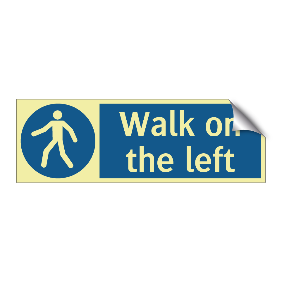 Walk on the left