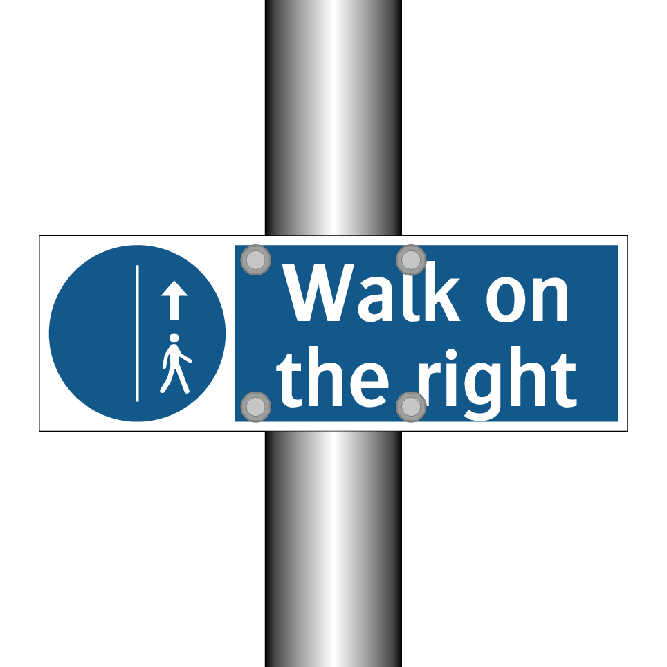 Walk on the right
